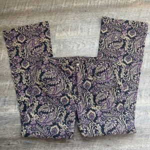 Free People Walker Relaxed Jacquard Pant Size 2